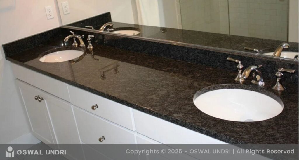 Black Pearl (North India Granite) Kitchen Bathroom Vanity