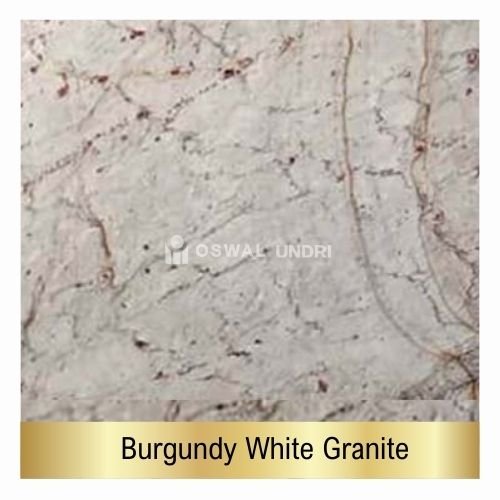 Burgundy White Granite