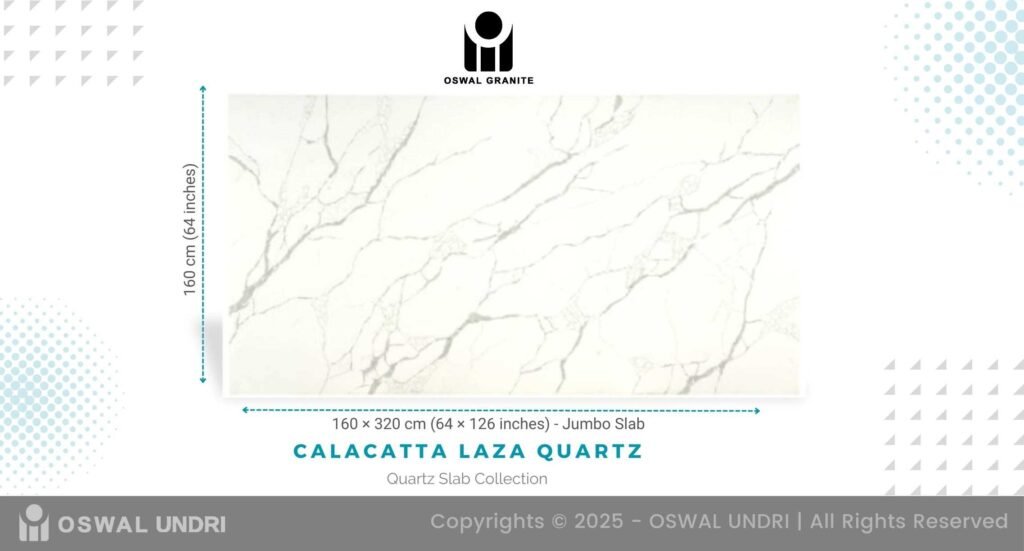 Calacatta Laza Quartz Jumbo Slab (1)