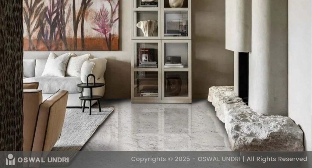 Colonial White Granite Flooring