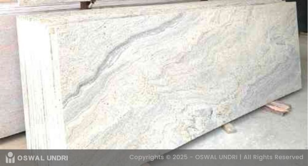 Colonial White Granite Slab
