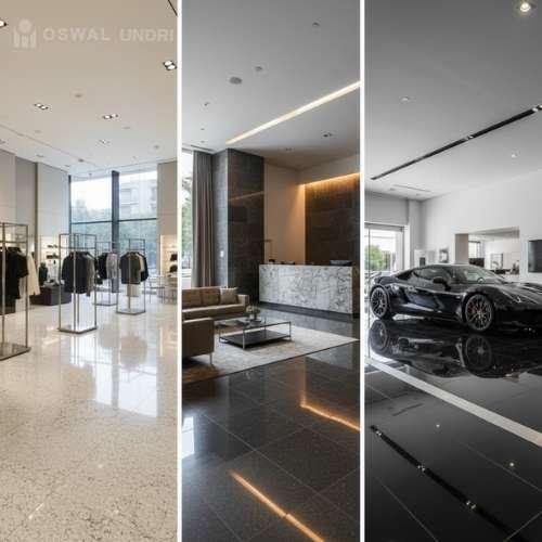 Commercial Flooring (Retail and Office Spaces)