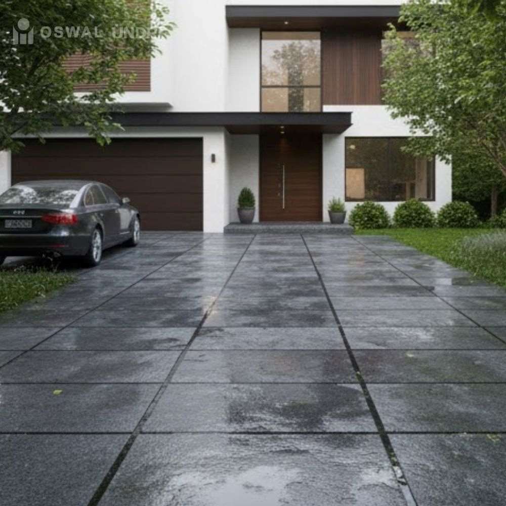 Flamed Granite Outdoor Flooring