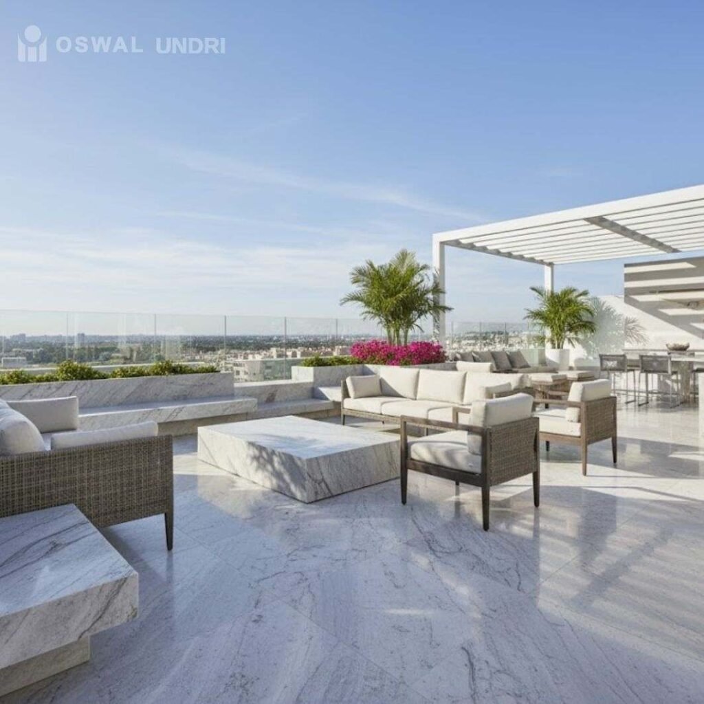 Light Grey Granite Terrace