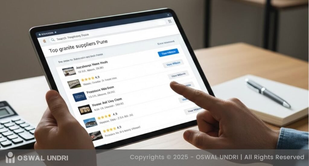 Look for Top Granite Suppliers