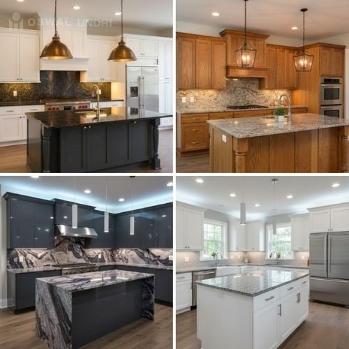 Matching Granite With Cabinets, Lighting & Appliances