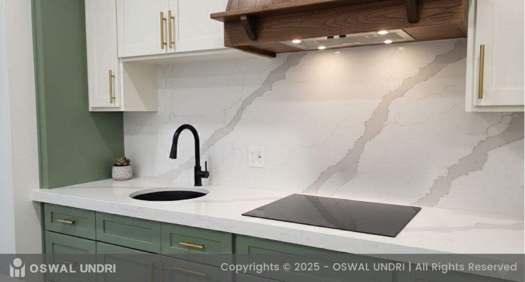 Pokarna Quantra Quartz Countertop