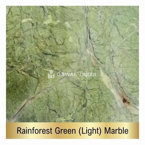 Rainforest Green (Light) Marble