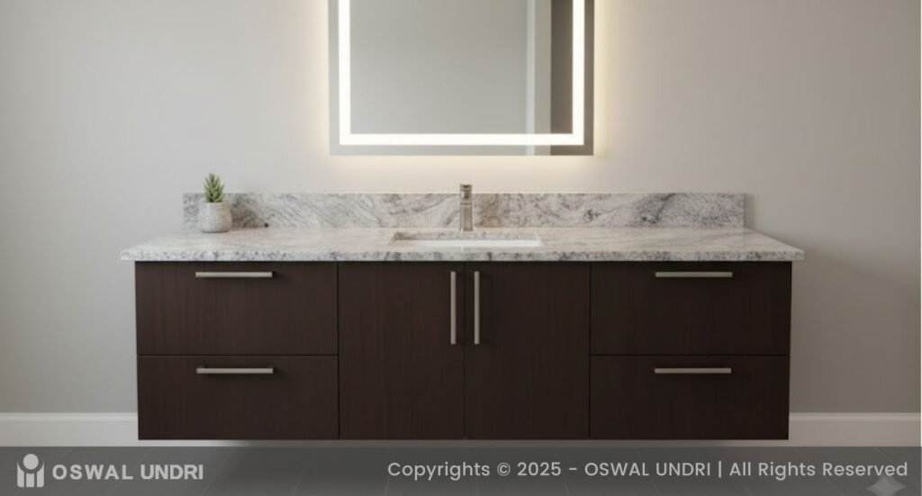 Silver Cloud Granite Bathroom Vanity1