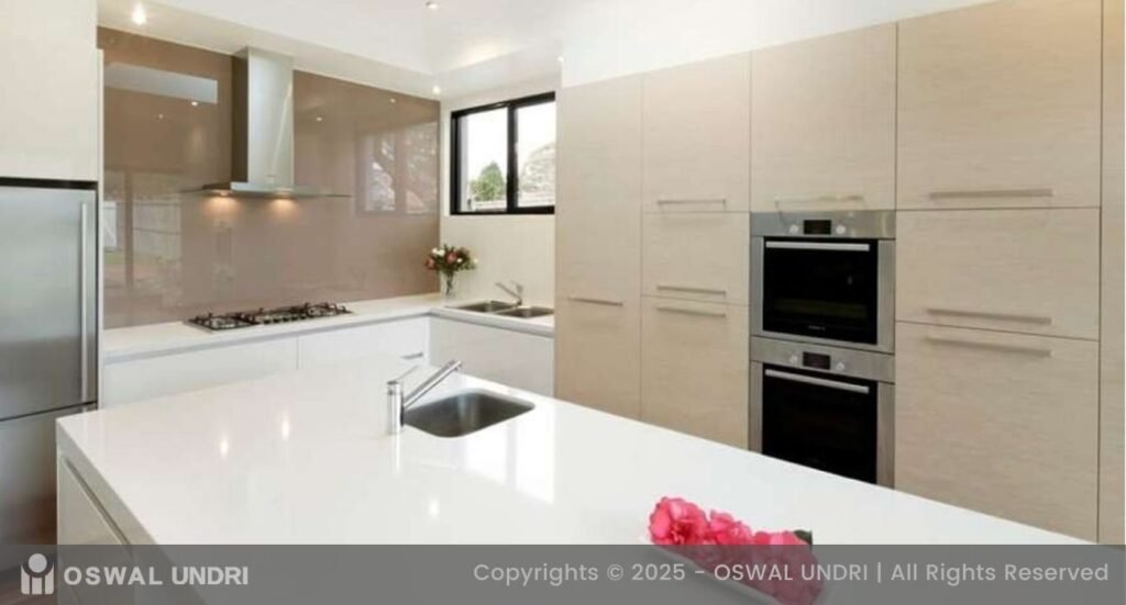 Solid White Plain Quartz