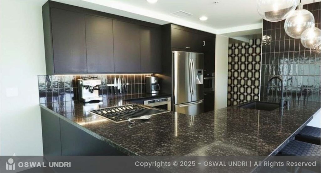 Steel Grey Granite Countertop