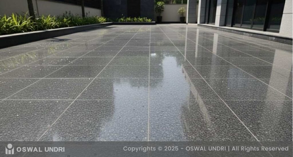 Steel Grey Granite Flooring