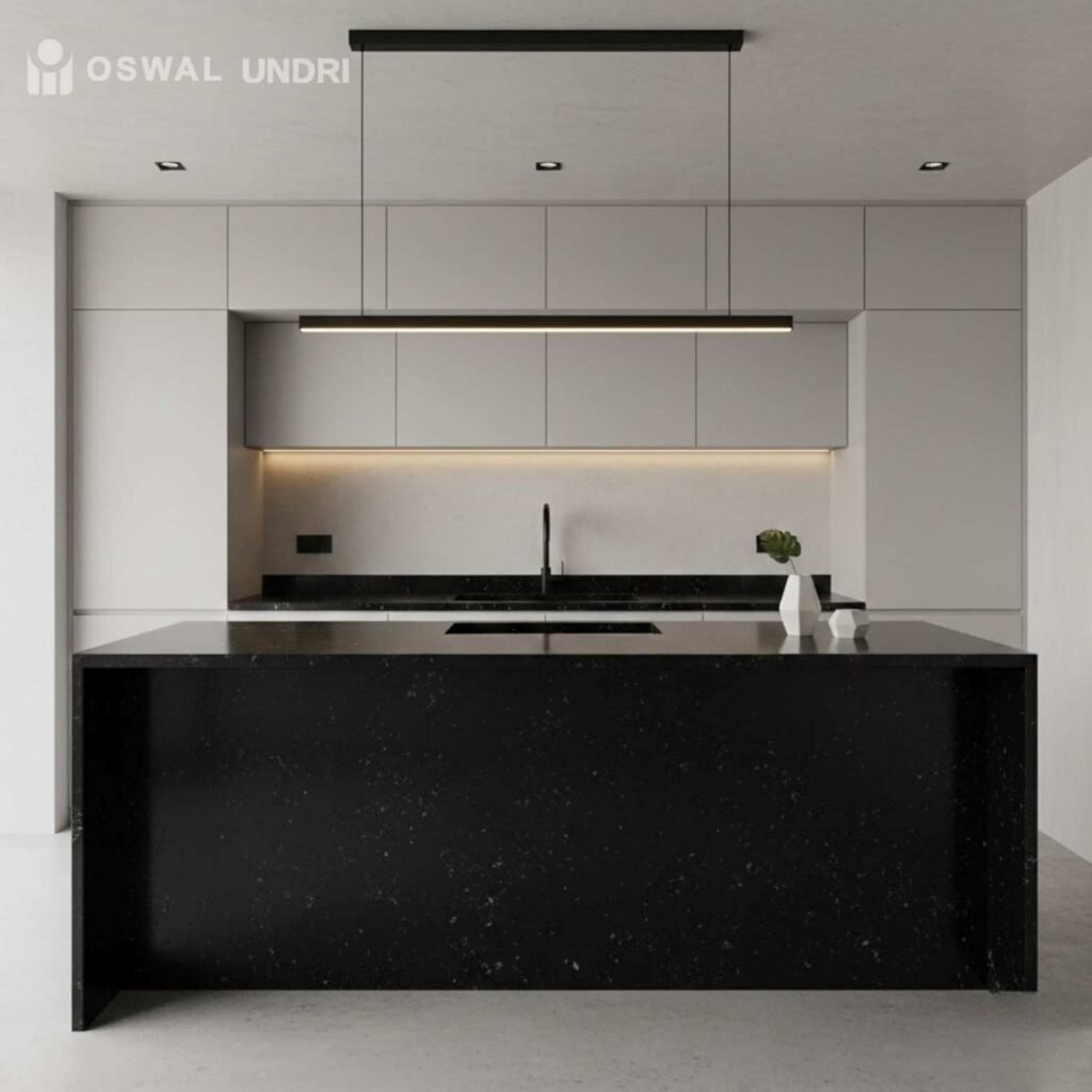 Absolute Black Granite (Kitchen Countertop)