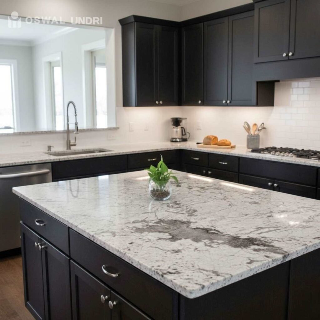 Alaska White Kitchen Countertop
