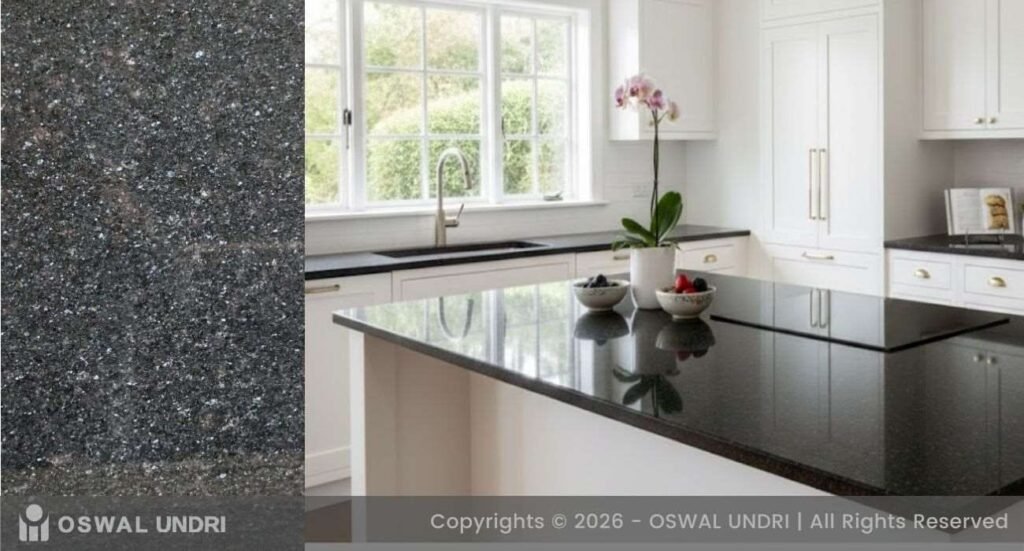 Ash Black Granite