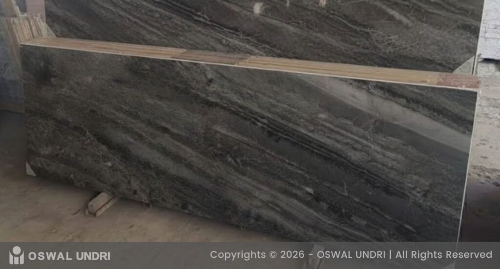 Cosmic Black Porcelain Slab