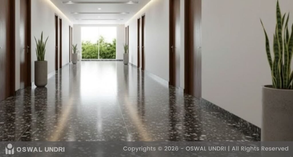 Hassan Black Granite Hotel Corridor