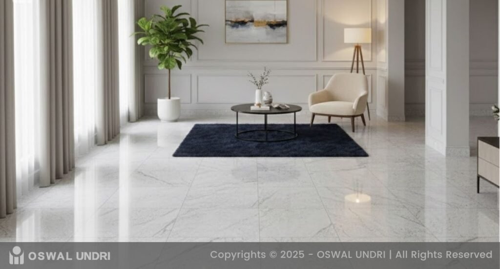 Kashmir White Granite Flooring