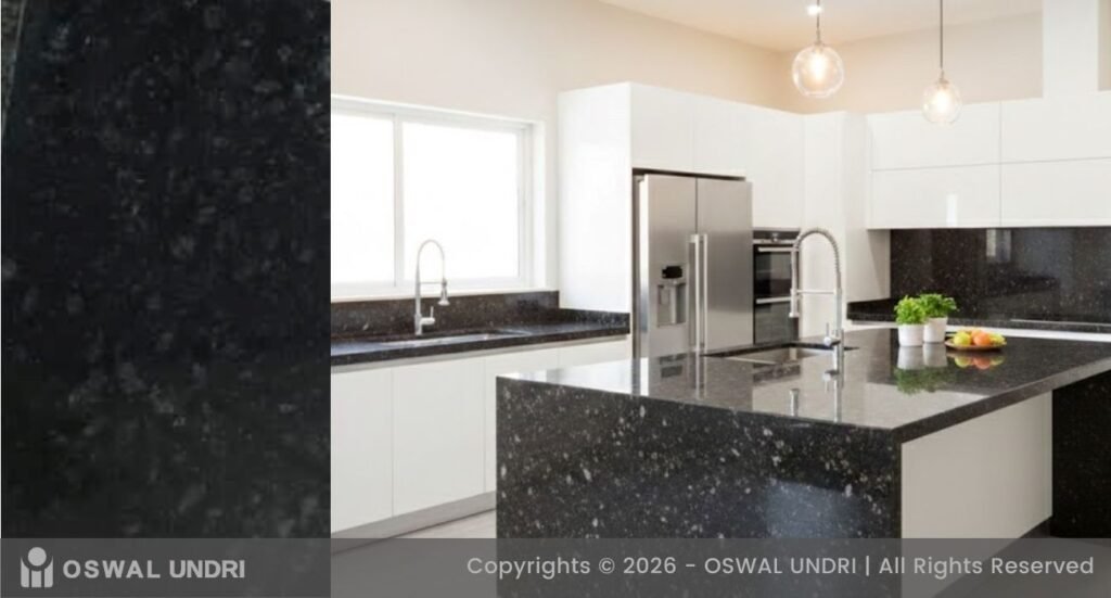 Lavender Black Granite