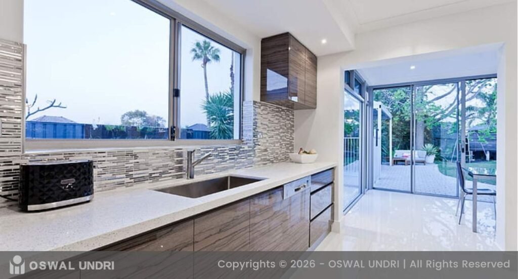 Nano White Kitchen Countertop