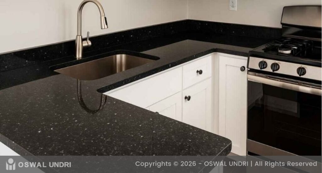 Pearl Black Granite Countertop (1)