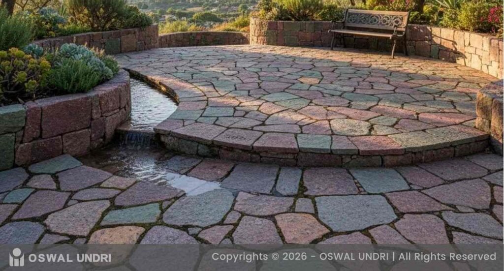 Porphyry Terrace Garden Floor