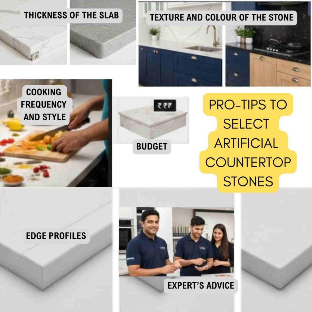 Pro Tips to Select Artificial Countertop Stone