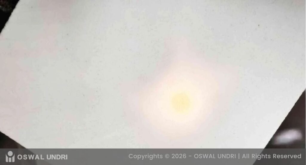 Translucency of G9 Nano White