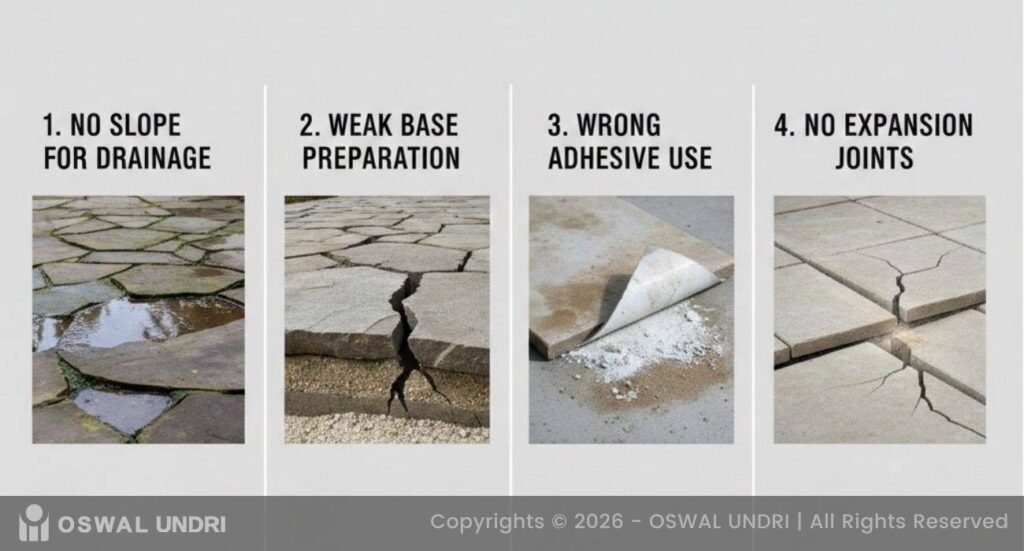 Common Installation Mistakes Outdoor Stones