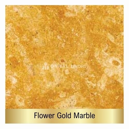 Flower Gold Marble