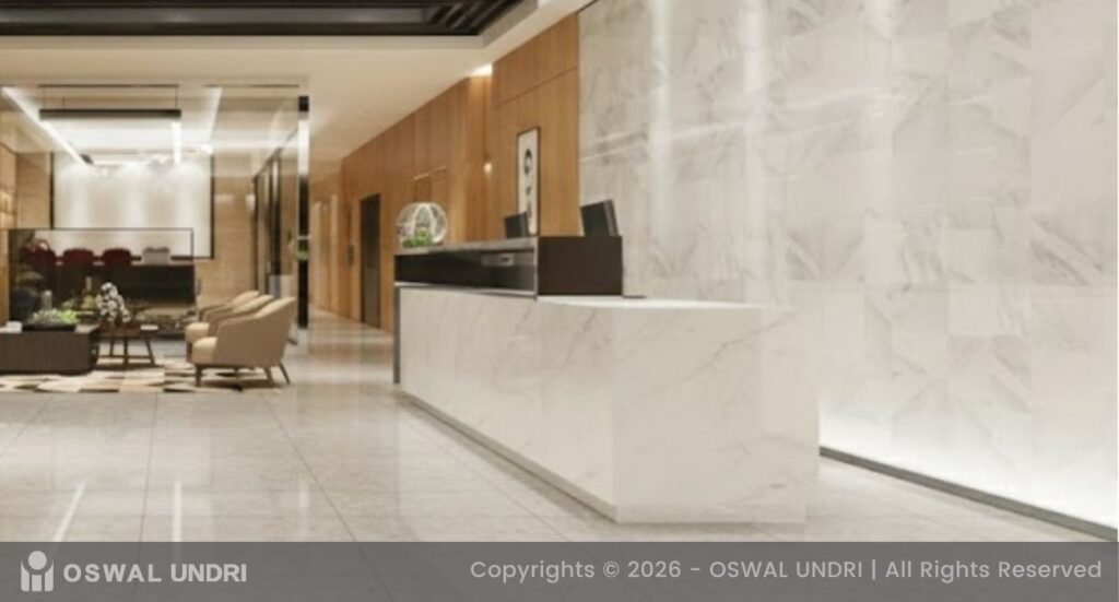 Quartz Reception Counter