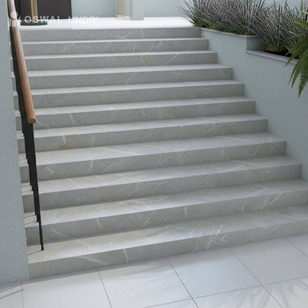 Vitrified Tiles Staircase